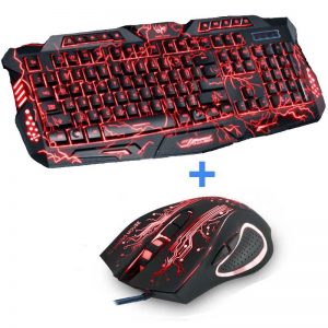 LED Backlight Computer Gaming Keyboard